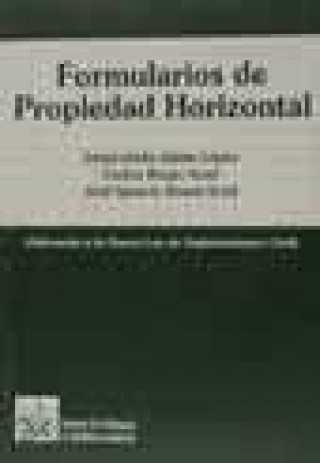 Buch Formularios de Propiedad Horizontal Inmaculada Jaime López