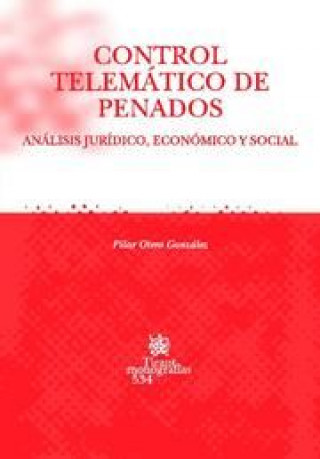 Knjiga Control Telemático de Penados Mª del Pilar Otero González