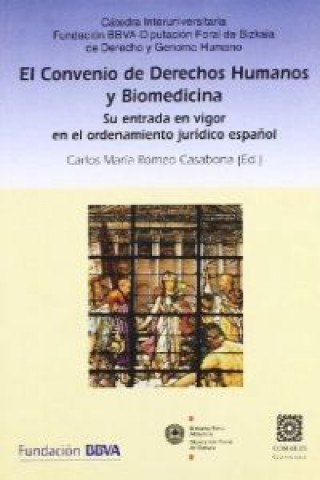 Kniha CONVENIO DE DERECHOS HUMANOS Y ROMEO CASABONA