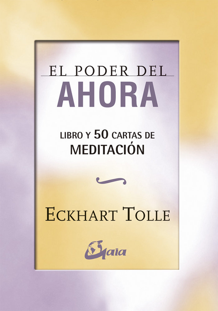 Kniha El Poder del Ahora: 50 cartas de meditación Tolle