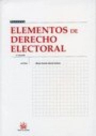 Knjiga Elementos de Derecho electoral Maria Vicenta García Soriano