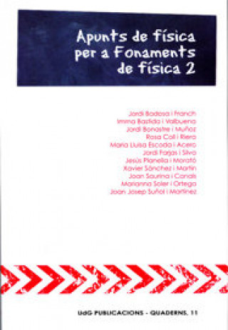 Kniha Apunts de física per a fonaments de física 2 Badosa Franch
