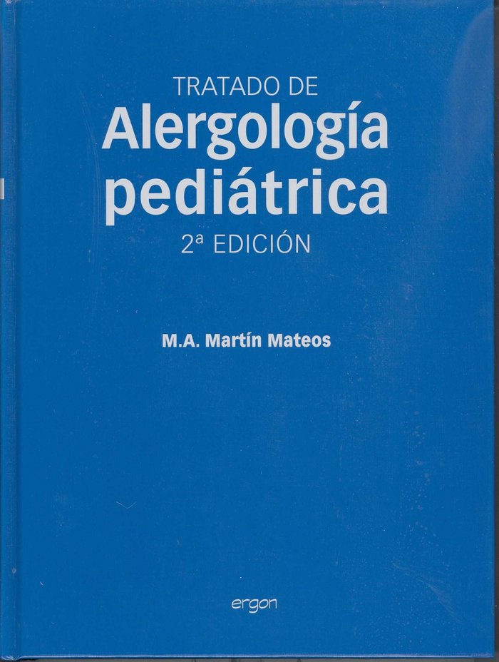 Kniha Tratado de alergolog­a pediátrica MARTIN MATEOS