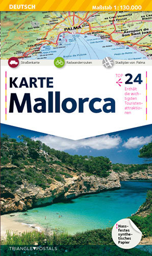 Knjiga Mallorca, landkarte 