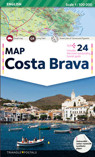 Livre Costa Brava, map 