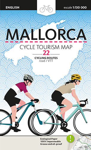 Nyomtatványok Cycle Tourism Map Mallorca Esteve