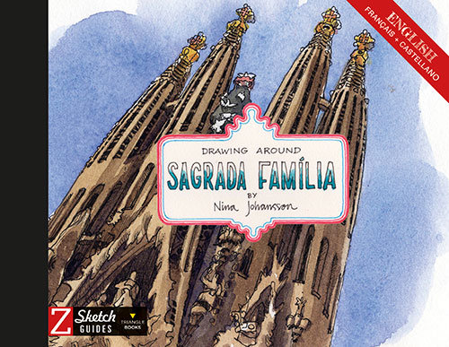 Knjiga Drawing around Sagrada Família Johansson