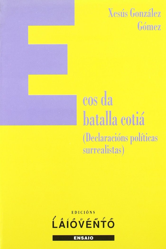 Buch Ecos da batalla cotiá González Gómez