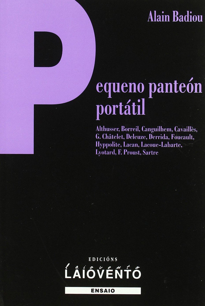 Könyv Pequeno panteón portátil Badiou