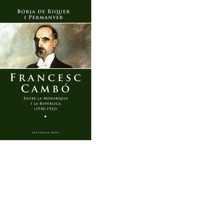 Knjiga Francesc Cambó de Riquer i Permanyer