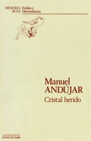 Livro CRISTAL HERIDO ANDUJAR