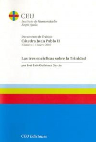 Kniha Las tres Encíclicas sobre la Trinidad Gutiérrez García