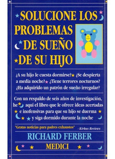 Книга SOLUCIONE PROBLEMAS DE SUEÑO DE SU HIJO FERBER