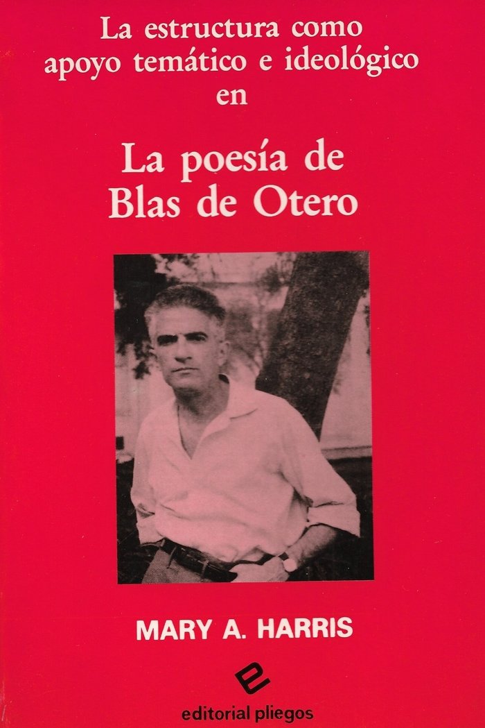 Könyv POESIA DE BLAS DE OTERO, LA HARRIS