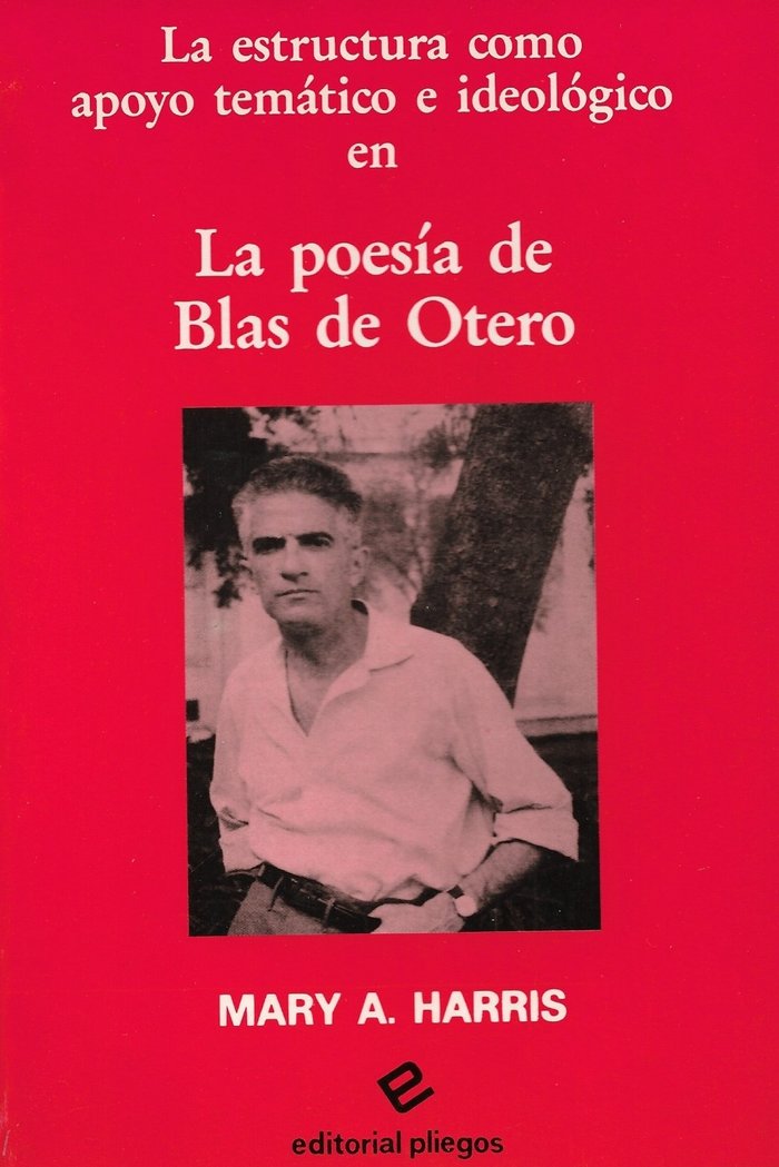 Książka POESIA DE BLAS DE OTERO, LA HARRIS