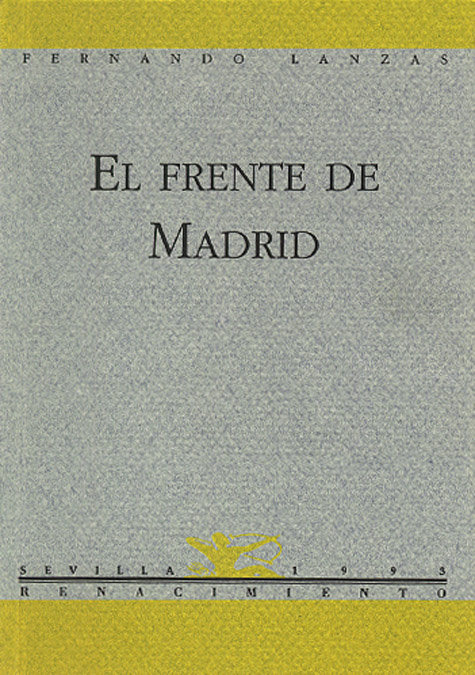 Kniha FRENTE DE MADRID LANZAS