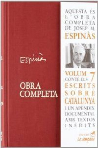 Książka Escrits sobre Catalunya ESPIN·S