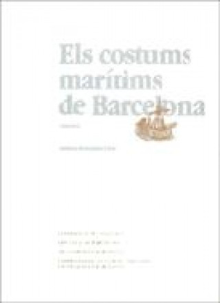 Carte costums mar­tims de Barcelona HERNANDEZ I IZAL