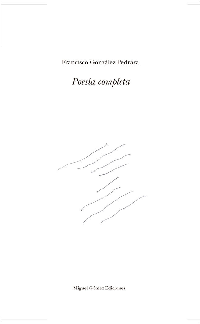 Buch Poesía completa González Pedraza