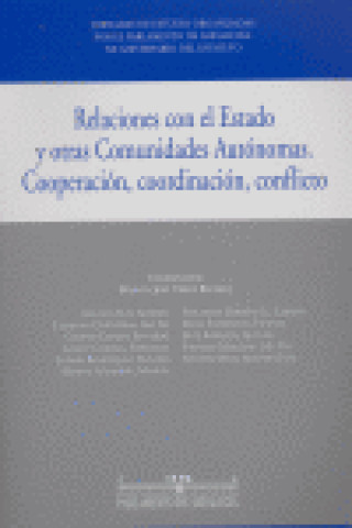 Książka Relaciones con el Estado y otras comunidades autónomas JUNTA DE ANDALUCIA