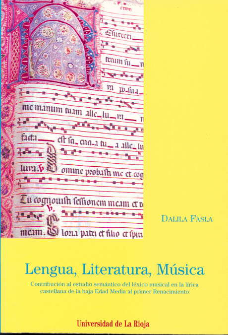 Kniha Lengua, literatura, música Fasla
