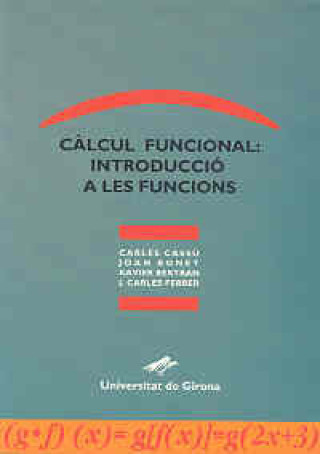Boek Càlcul funcional: introducció a les funcions Cassú