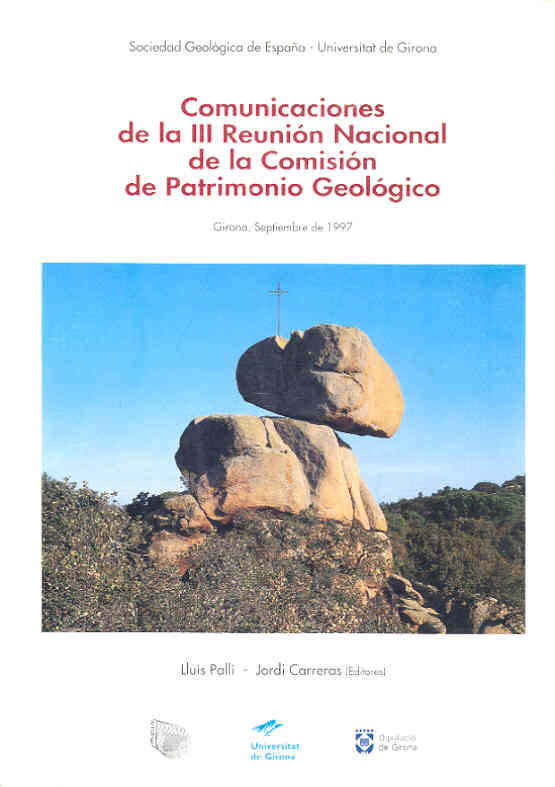Книга Comunicaciones de la III Reunión Nacional de la Comisión de Patrimonio Geológico 