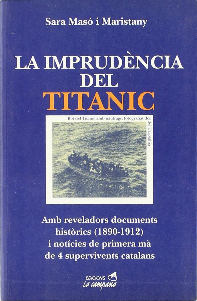 Knjiga La imprudència del Titànic MASO