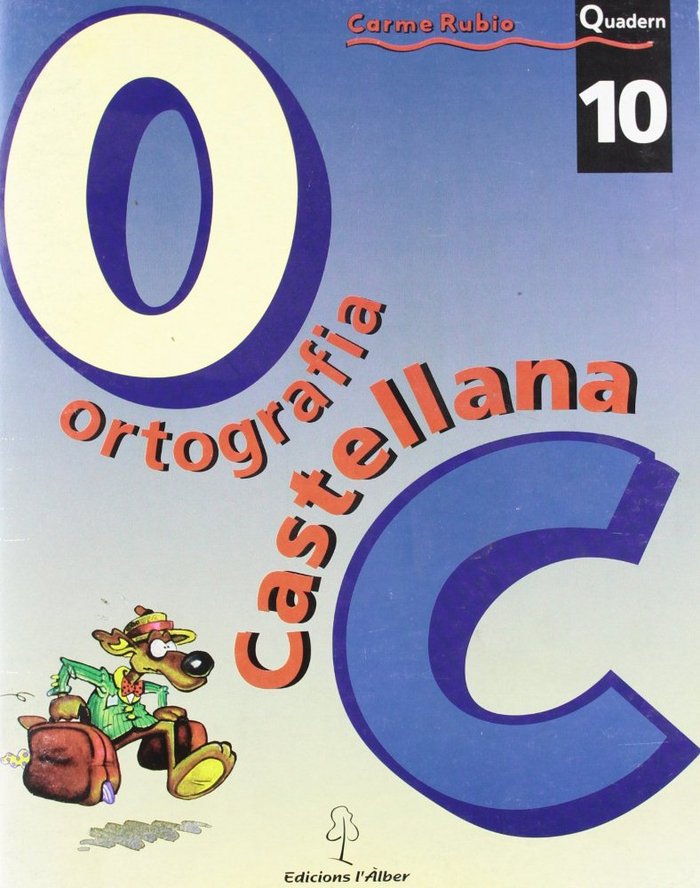 Livro Ortograf­a castellana. Quadern 10 RUBIO I LARRAMONA