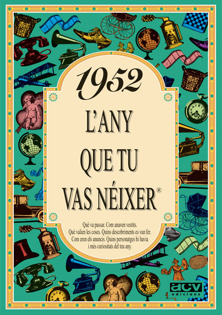 Książka 1952 L'any que tu vas néixer Collado Bascompte