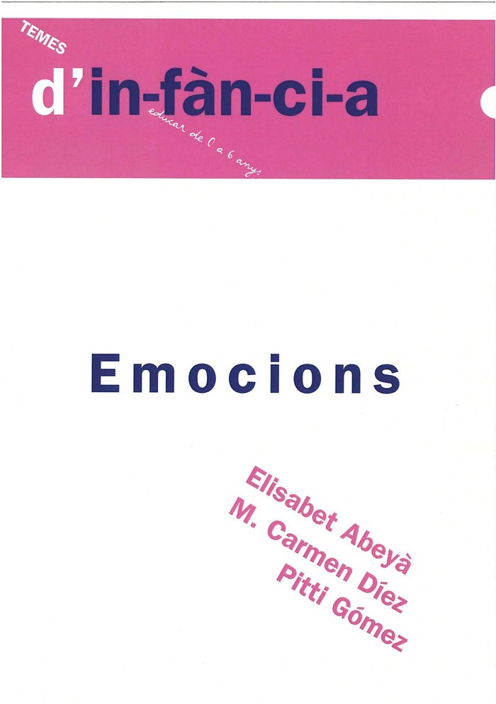 Kniha Emocions Abeyà Lafontana