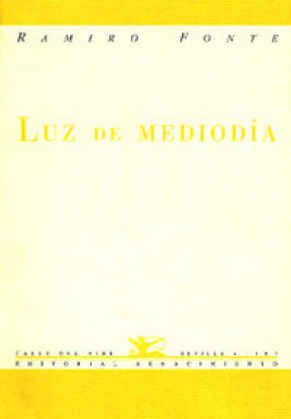 Kniha Luz de mediodía Fonte