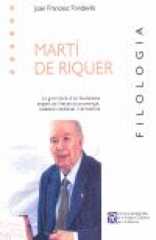 Buch Martí de Riquer Fondevila