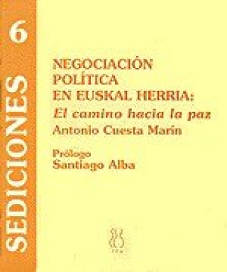 Kniha Negociación política en Euskal Herria Alba