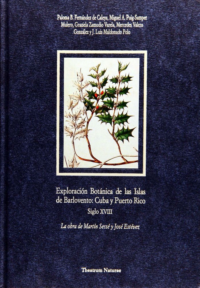 Libro Exploración botánica de las islas de Barlovento Blanco Fernández de Caleya