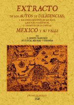 Könyv Extracto de los autos de diligencias y reconocimientos de los rios, lagunas y desagües de la capital Cuevas Aguirre y Espinosa