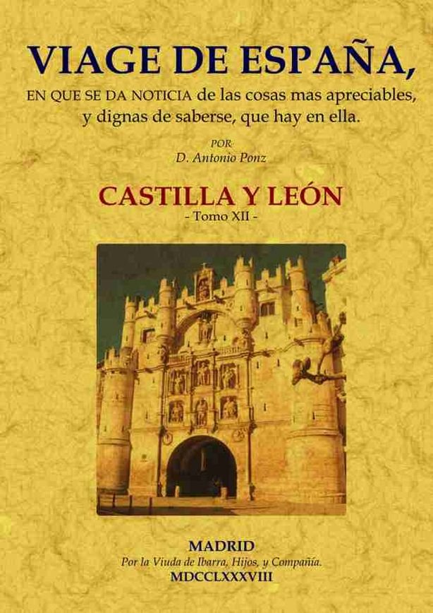 Knjiga Viage de España: Tomo XII. Castilla y León. Ponz