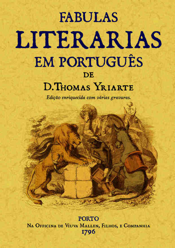 Kniha Fabulas literarias em portug^s Yriarte