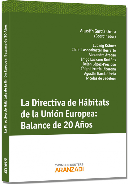 Kniha La Directiva de Hábitats de la Unión Europea: Balance de 20 años García Ureta