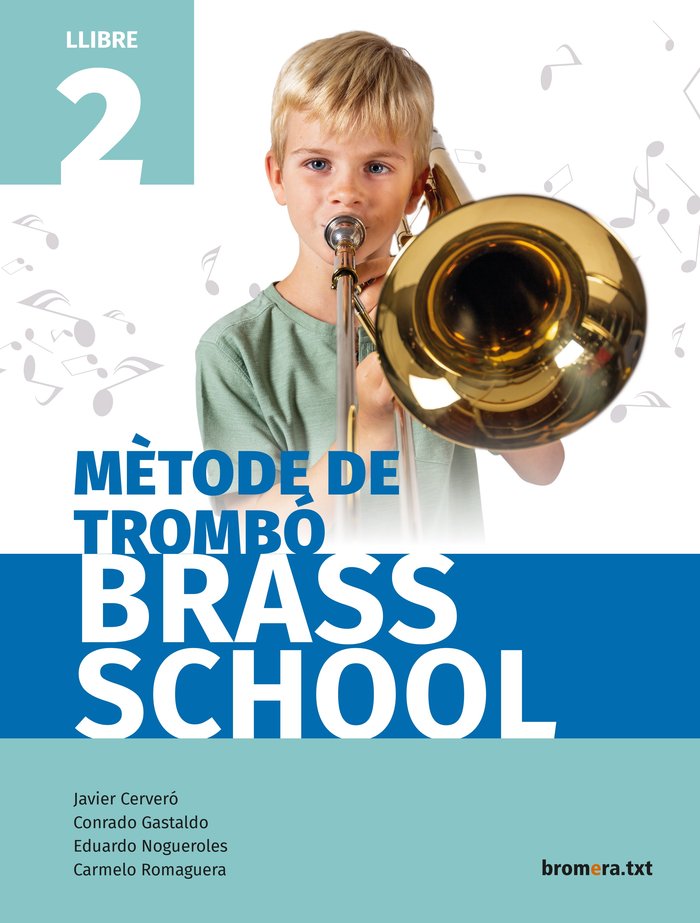 Kniha Mètode de trombó Brass School. Llibre 2 