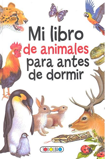 Knjiga Mi libro de animales para antes de dormir 