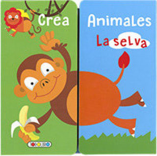 Knjiga Animales de la selva 