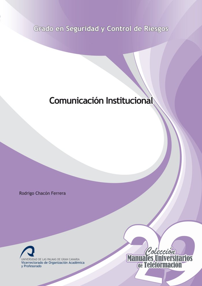 Knjiga Comunicación Institucional Chacón Ferrera