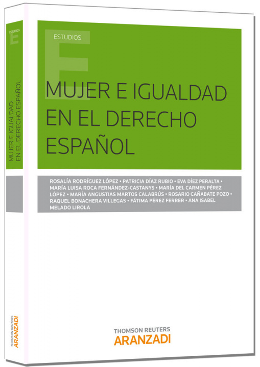 Książka Mujer e igualdad en el derecho español Bonachera Villegas