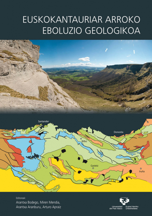 Kniha Euskokantauriar Arroko eboluzio geologikoa BODEGO ALDASORO