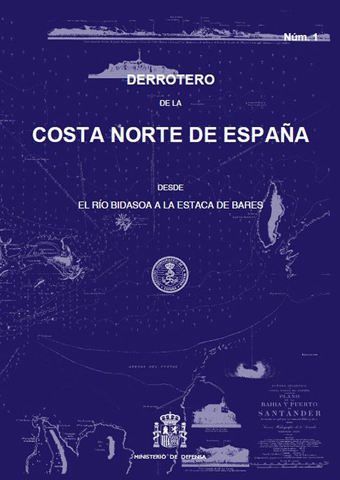 Книга Derrotero de la costa N de España desde el río Bidasoa a la Estaca de Bares 
