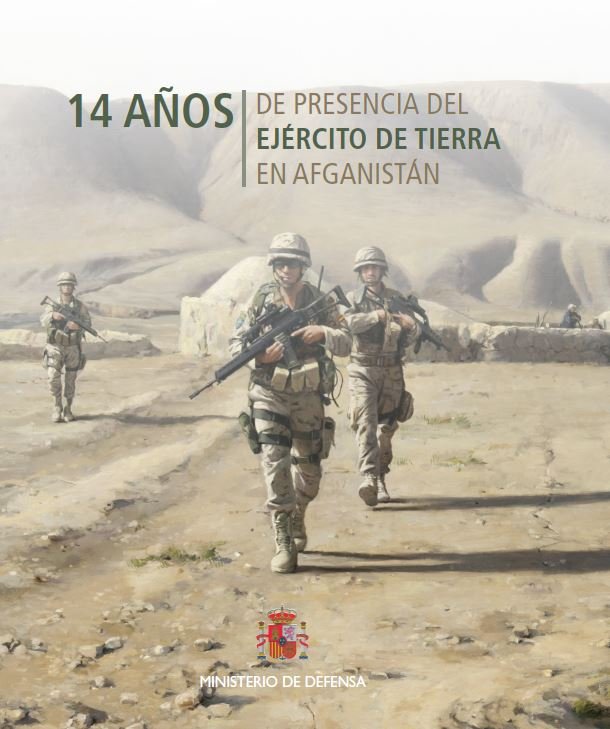 Könyv 14 años de presencia del Ejército de Tierra en Afganistán 