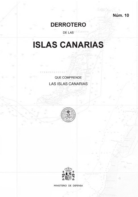 Carte Derrotero de las Islas Canarias que comprende las Islas Canarias 