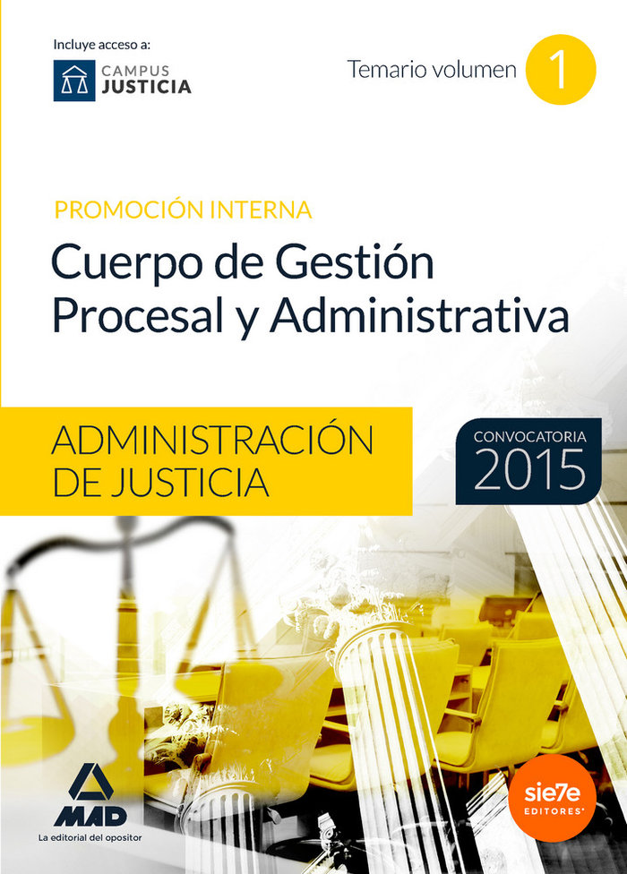 Carte Cuerpo de Gestión Procesal y Administrativa de la Administración de Justicia (Promoción Interna). Te RODRIGUEZ RIVERA
