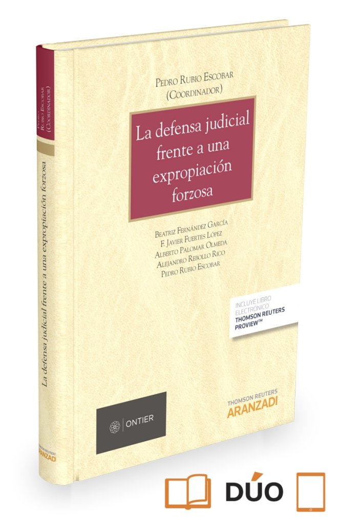 Kniha La defensa judicial frente a una expropiación forzosa (Papel + e-book) Fernández García